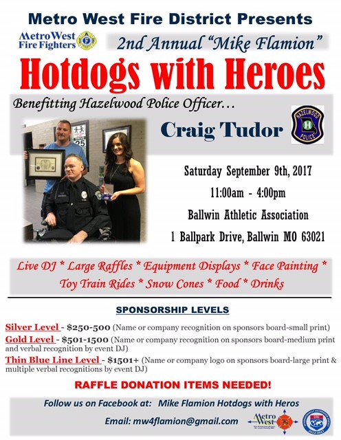 2nd Annual "Mike Flamion" Hotdogs with Heroes