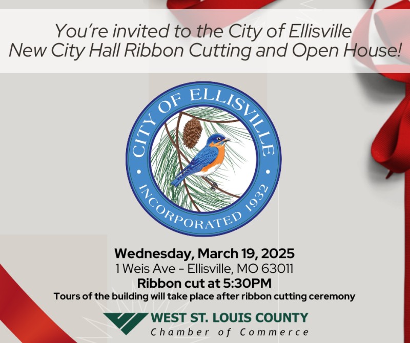 Ribbon Cutting - City of Ellisville - City Hall