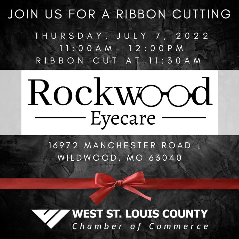 Ribbon Cutting - Rockwood Eyecare