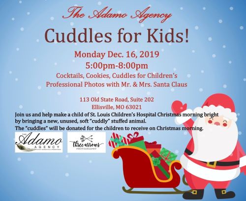 The Adamo Agency Cuddles for Kids!